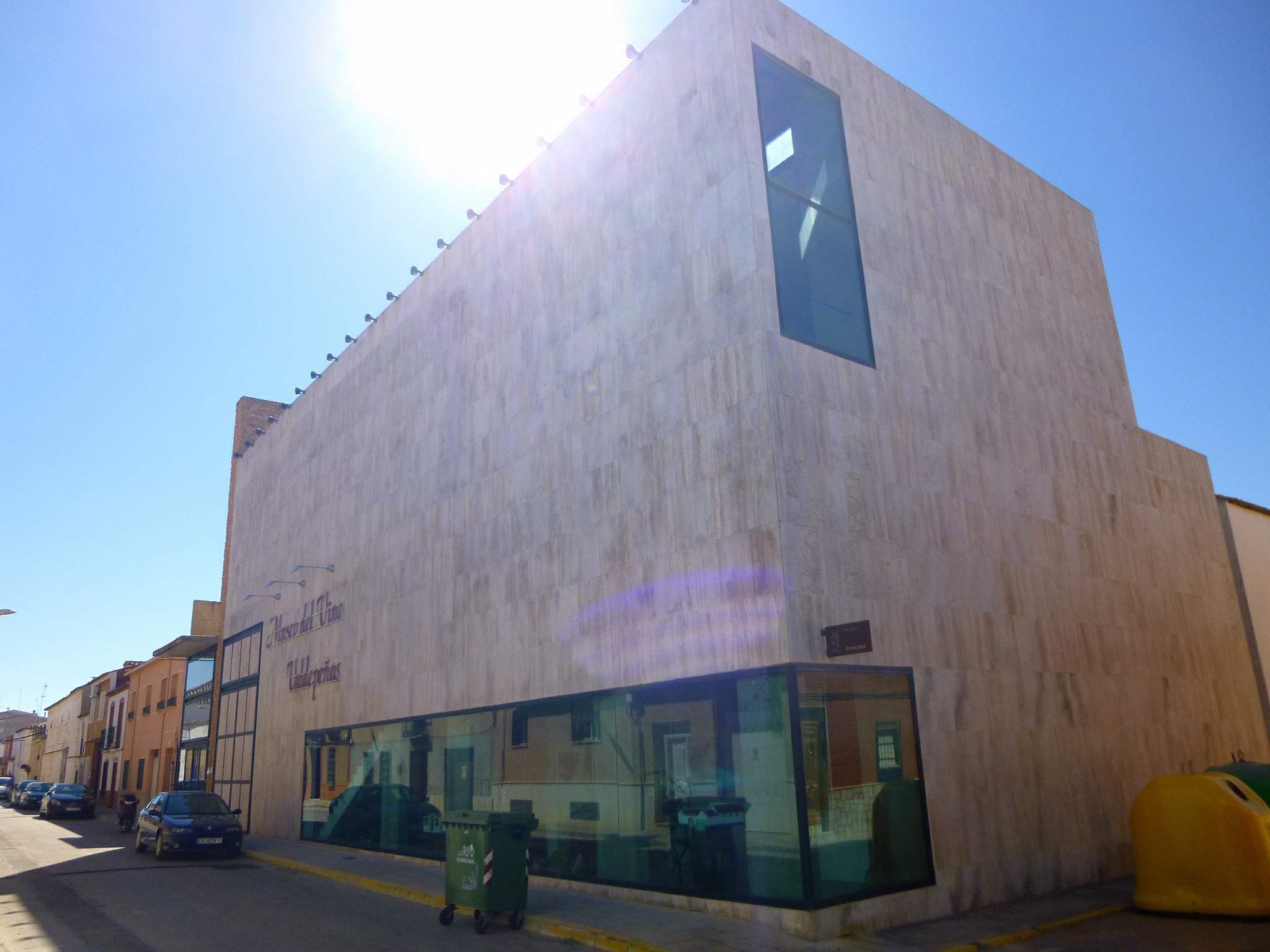 Instalaciones del Museo del Vino de Valdepeñas en la antigua bodega de Leocadio Morales
