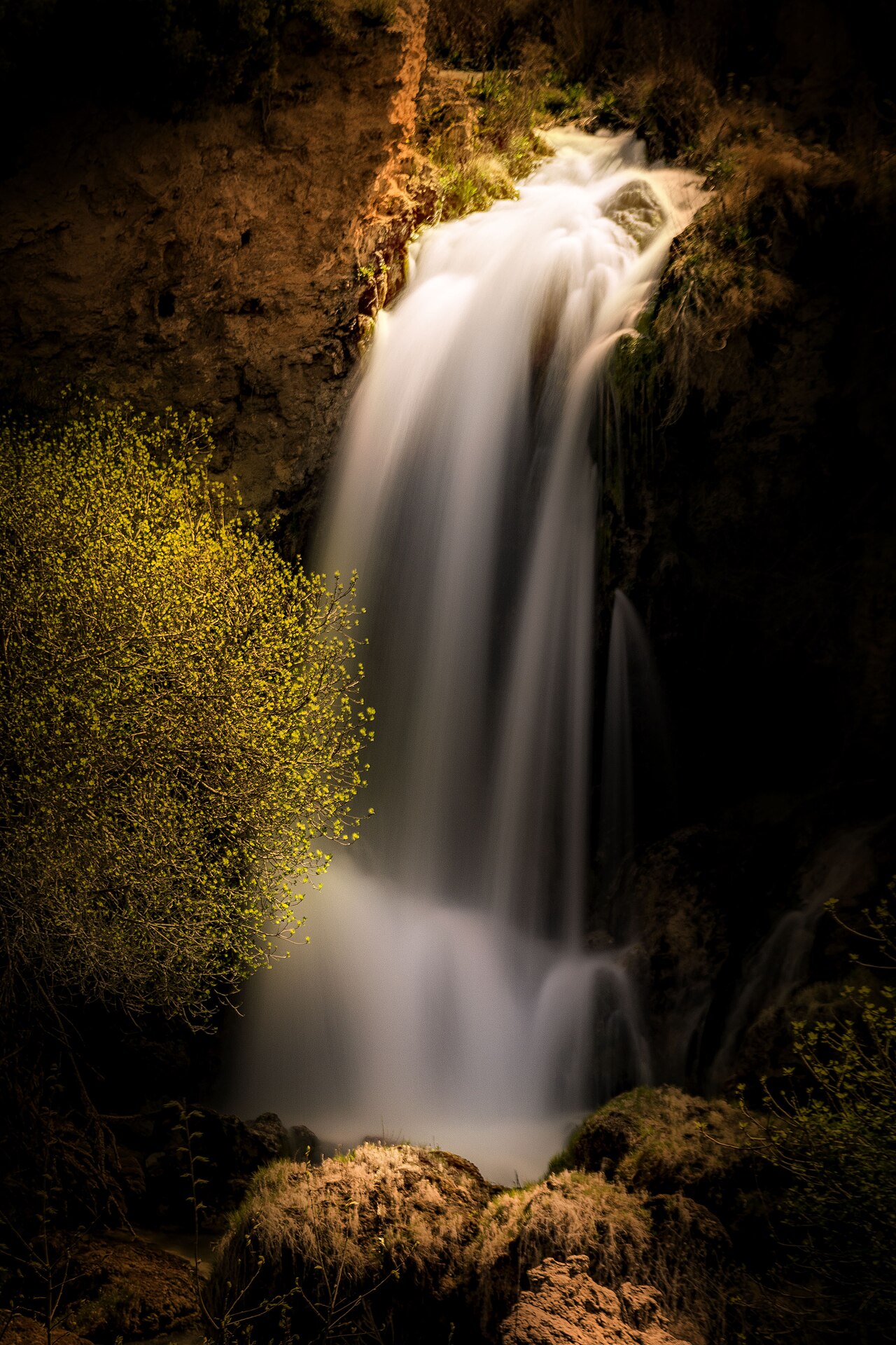 Cascada del Hundimiento en el Parque Natural de las Lagunas de Ruidera